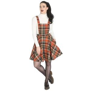 Hell Bunny Oktober Pinafore Jumper Dress - L
